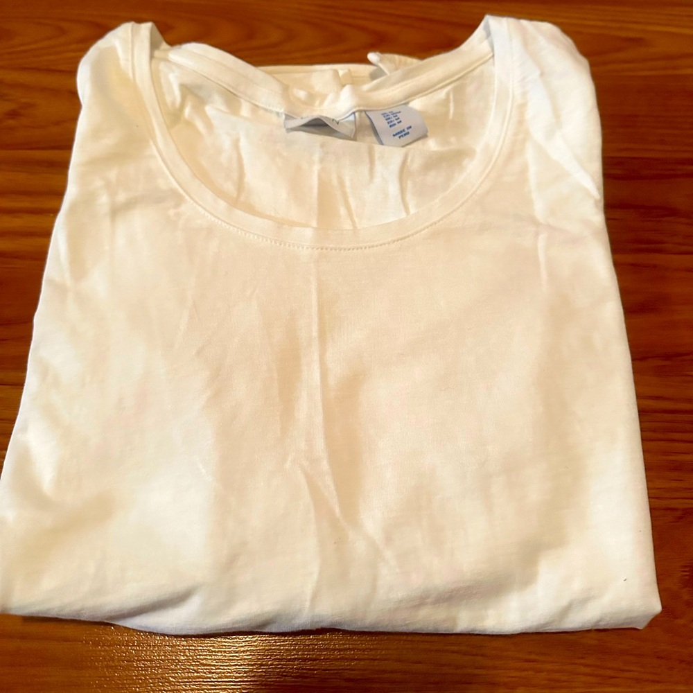 Beautiful white Sigrid Olsen shirt. Size M